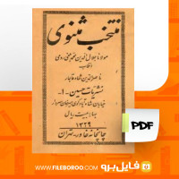 دانلود پی دی اف منتخب مثنوی ناصرالدین شاه قاجار 304 صفحه PDF